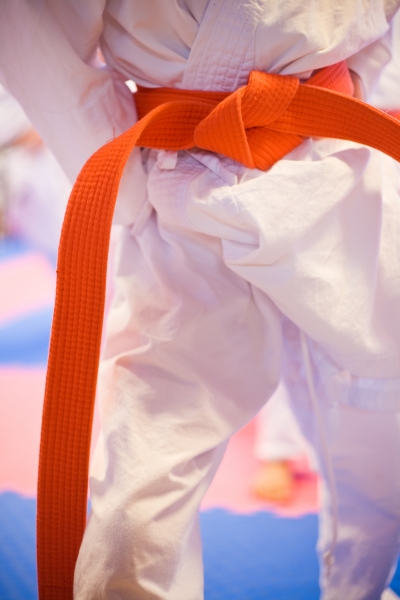 Karate orange bälte